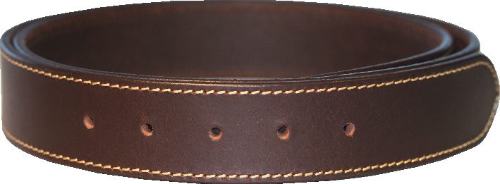 Brown Stitched Belt