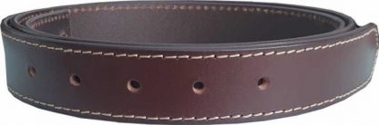 Burgundy Stitched Belt