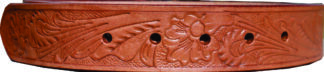 Tooled Leather - Light Brown